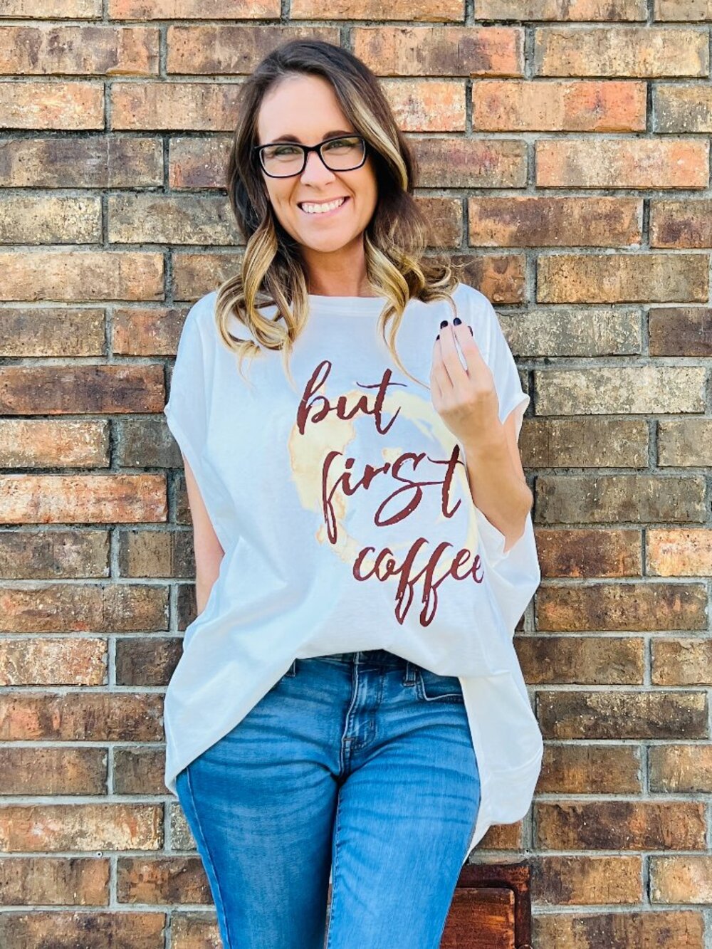 But First Coffee Top